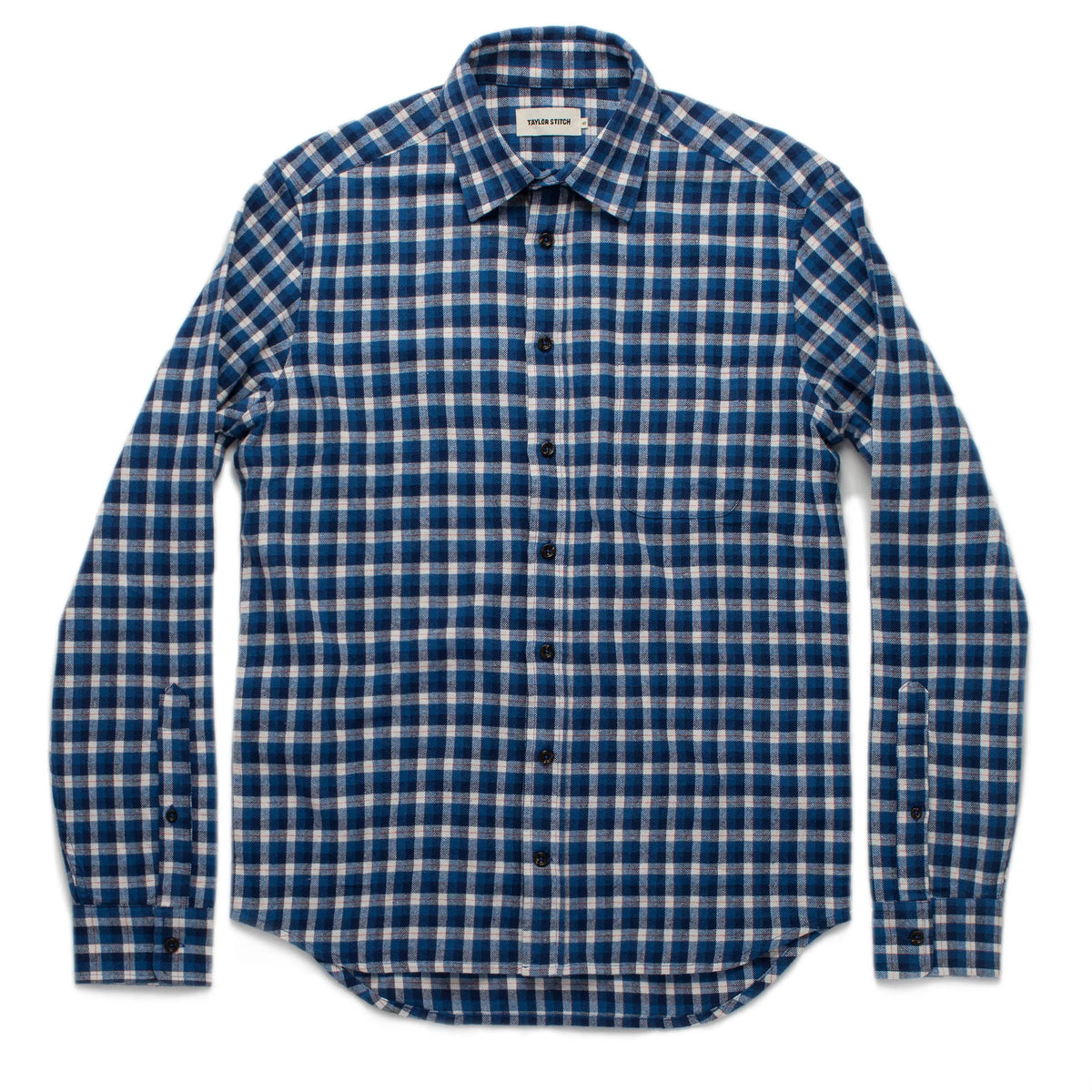 The California in Brushed Navy Plaid