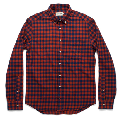 The Jack in Brushed Navy Buffalo Check