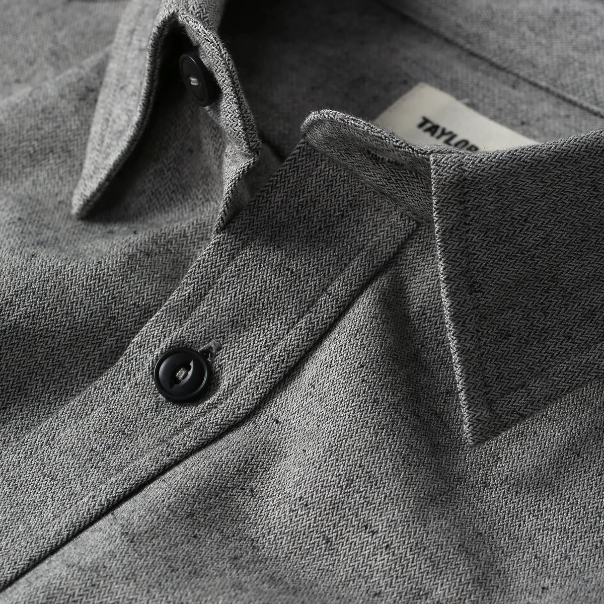 The California in Charcoal Herringbone