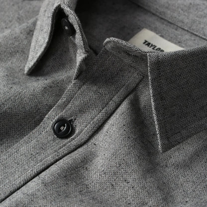 The California in Charcoal Herringbone