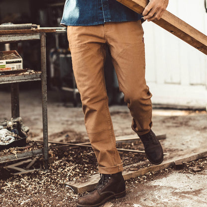 The Chore Pant in Washed Camel