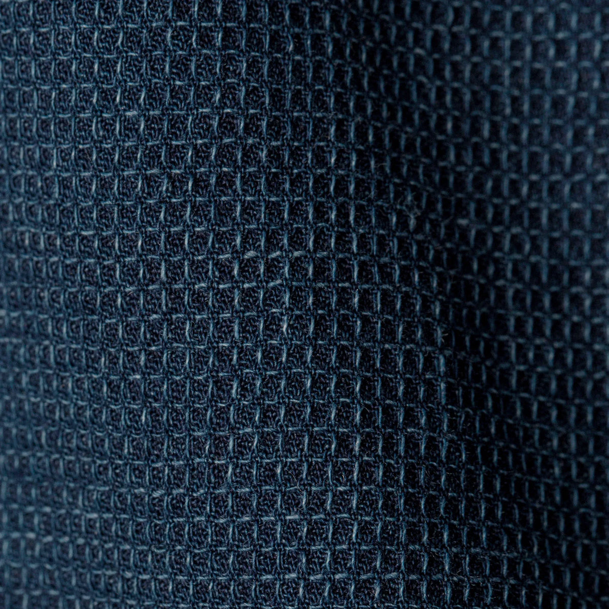 The Short Sleeve Jack in Mini Indigo Waffle
