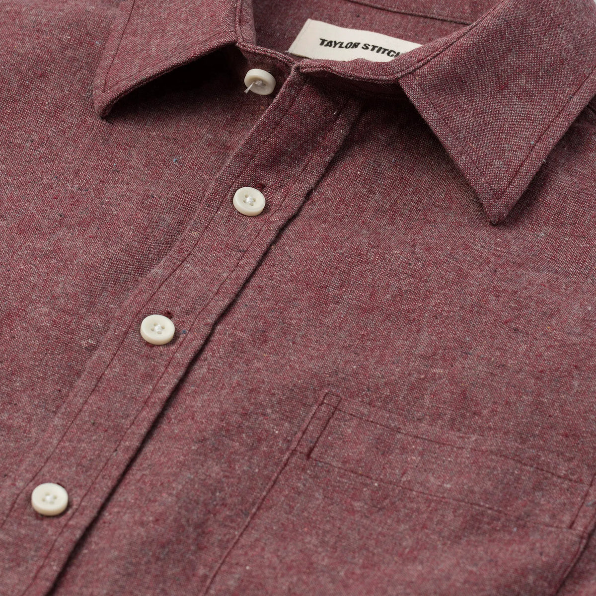 The Short Sleeve California in Burgundy Hemp