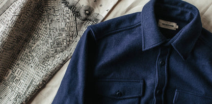 The Maritime Shirt Jacket in Navy