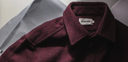 The Leeward Shirt in Oxblood