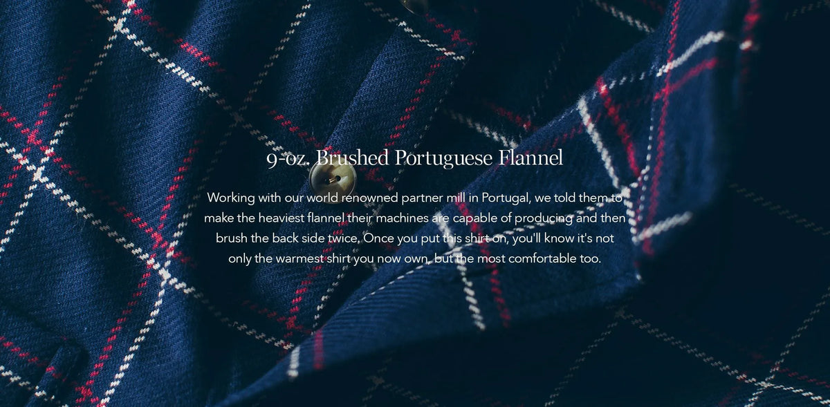 The Crater Shirt in Navy Plaid