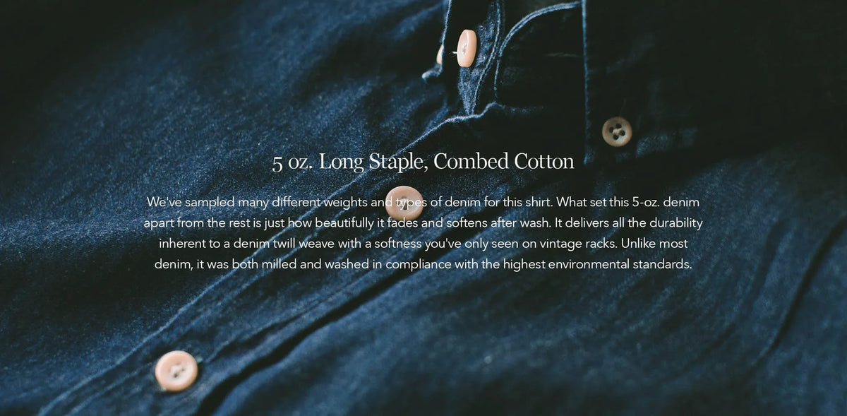 The Jack in Sea Washed Denim