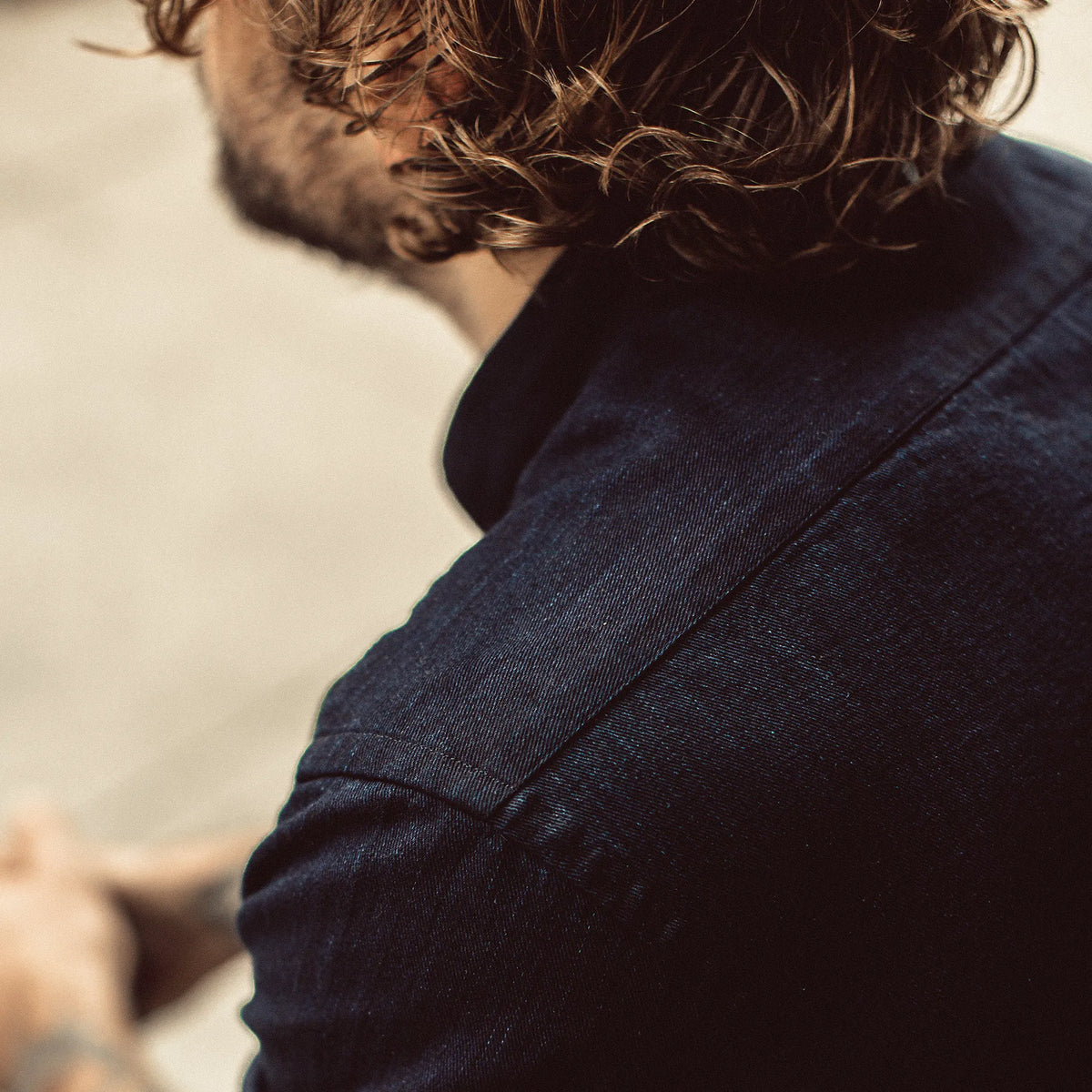 The Jack in Washed Indigo Twill