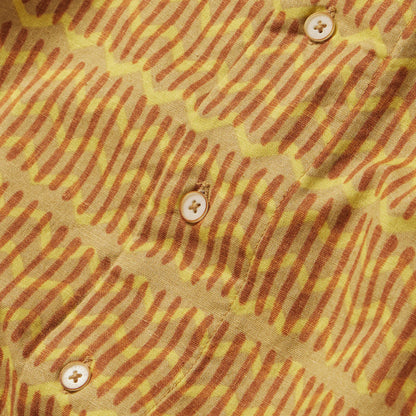 The Short Sleeve Hawthorne in Gold Wave