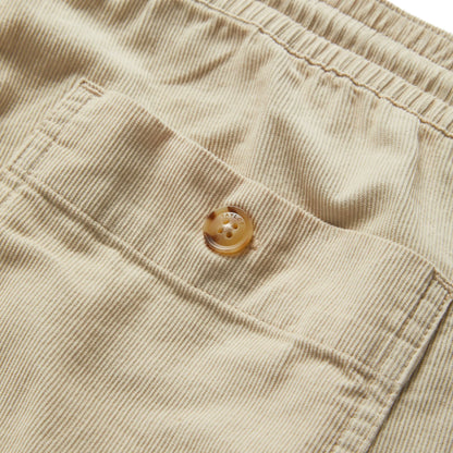 The Apres Short in Natural Pinwale