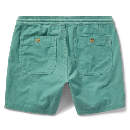 The Apres Short in Ocean Pinwale