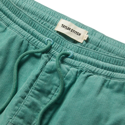 The Apres Short in Ocean Pinwale