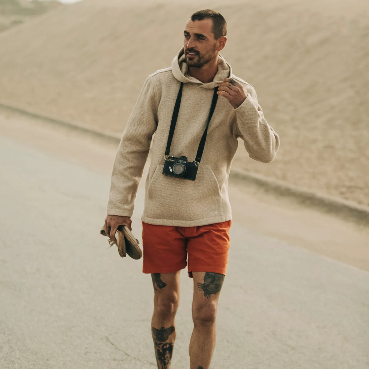 The Apres Short in Rust Pinwale