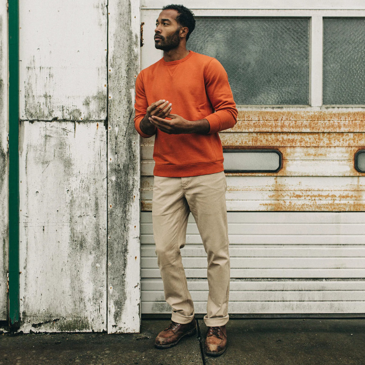 The Camp Pant in Sand Boss Duck