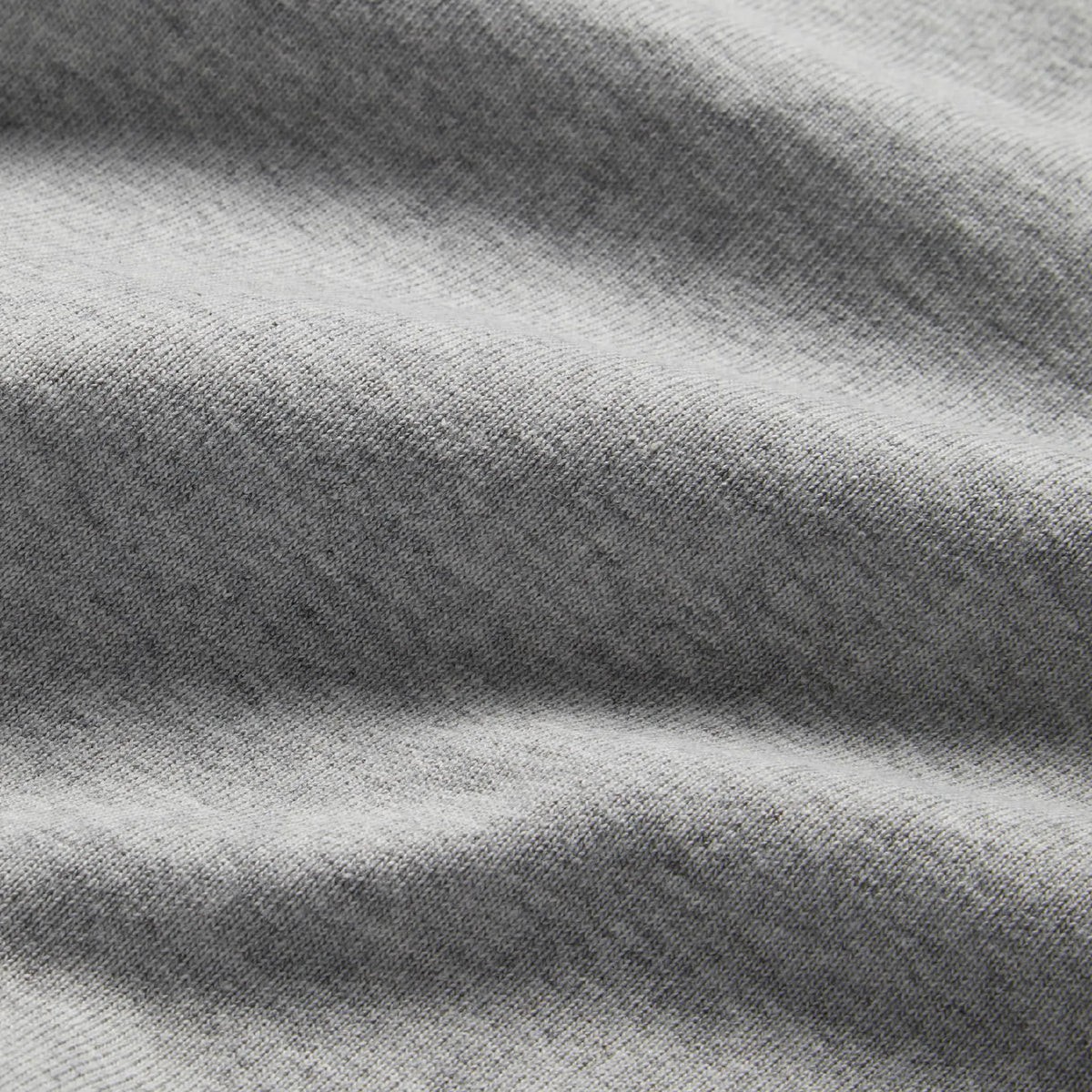 The Short Sleeve Heavy Bag Henley in Aluminum
