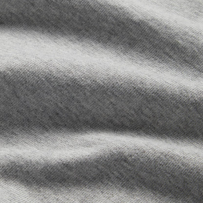 The Short Sleeve Heavy Bag Henley in Aluminum
