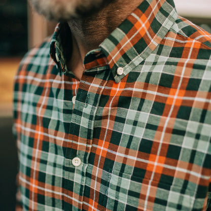 The Jack in Rust Plaid Oxford