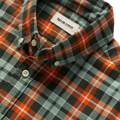 The Jack in Rust Plaid Oxford