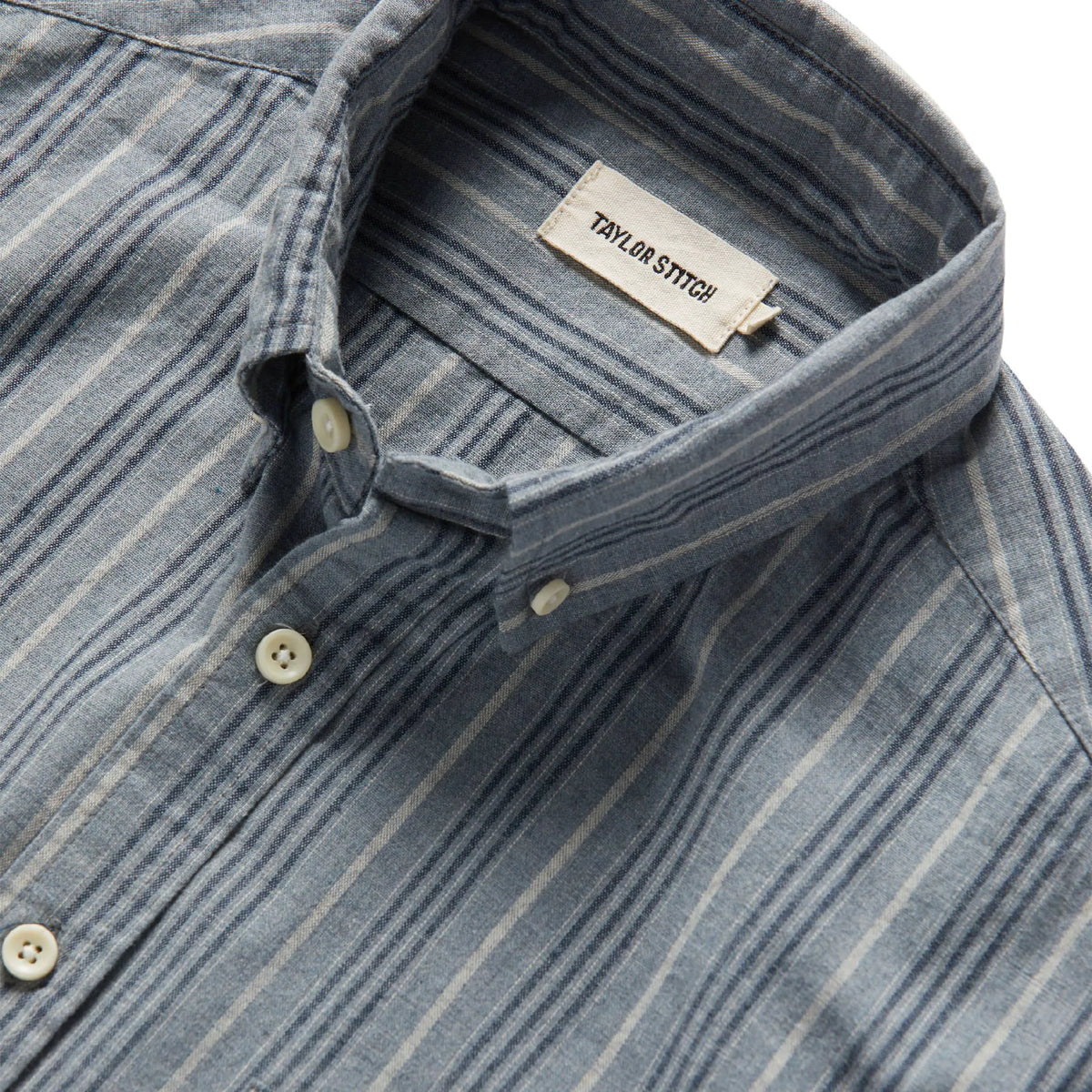 The Jack in Sky Blue Chambray Stripe