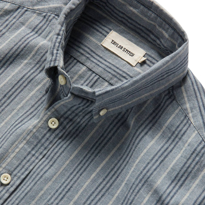 The Jack in Sky Blue Chambray Stripe