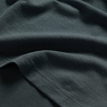 The Merino Tee in Dark Slate