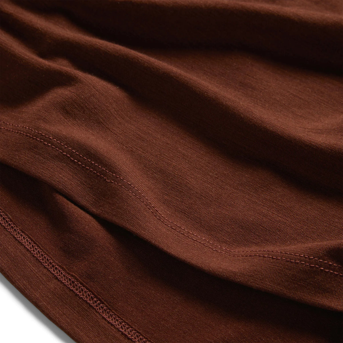 The Merino Tee in Russet