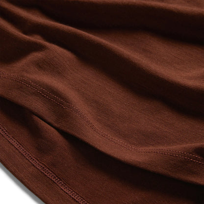 The Merino Tee in Russet