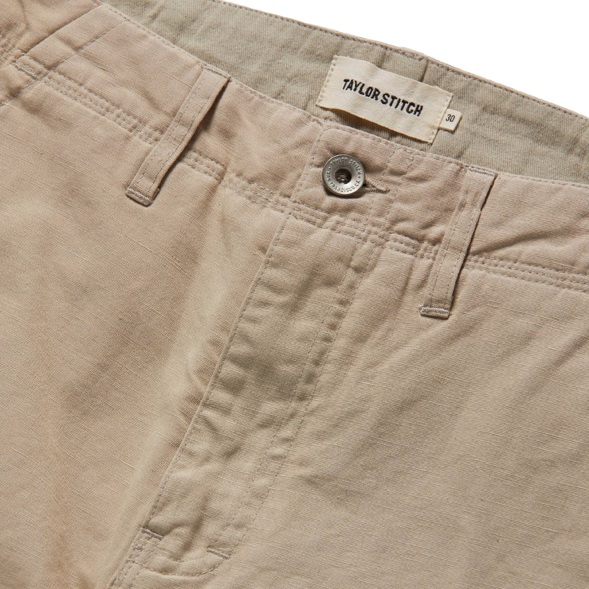 The Morse Pant in Sand Slub