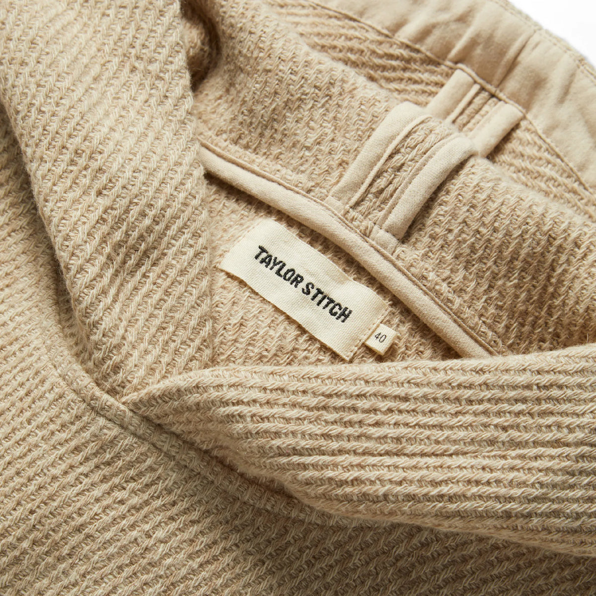 The Nomad Hoodie in Flax Twill