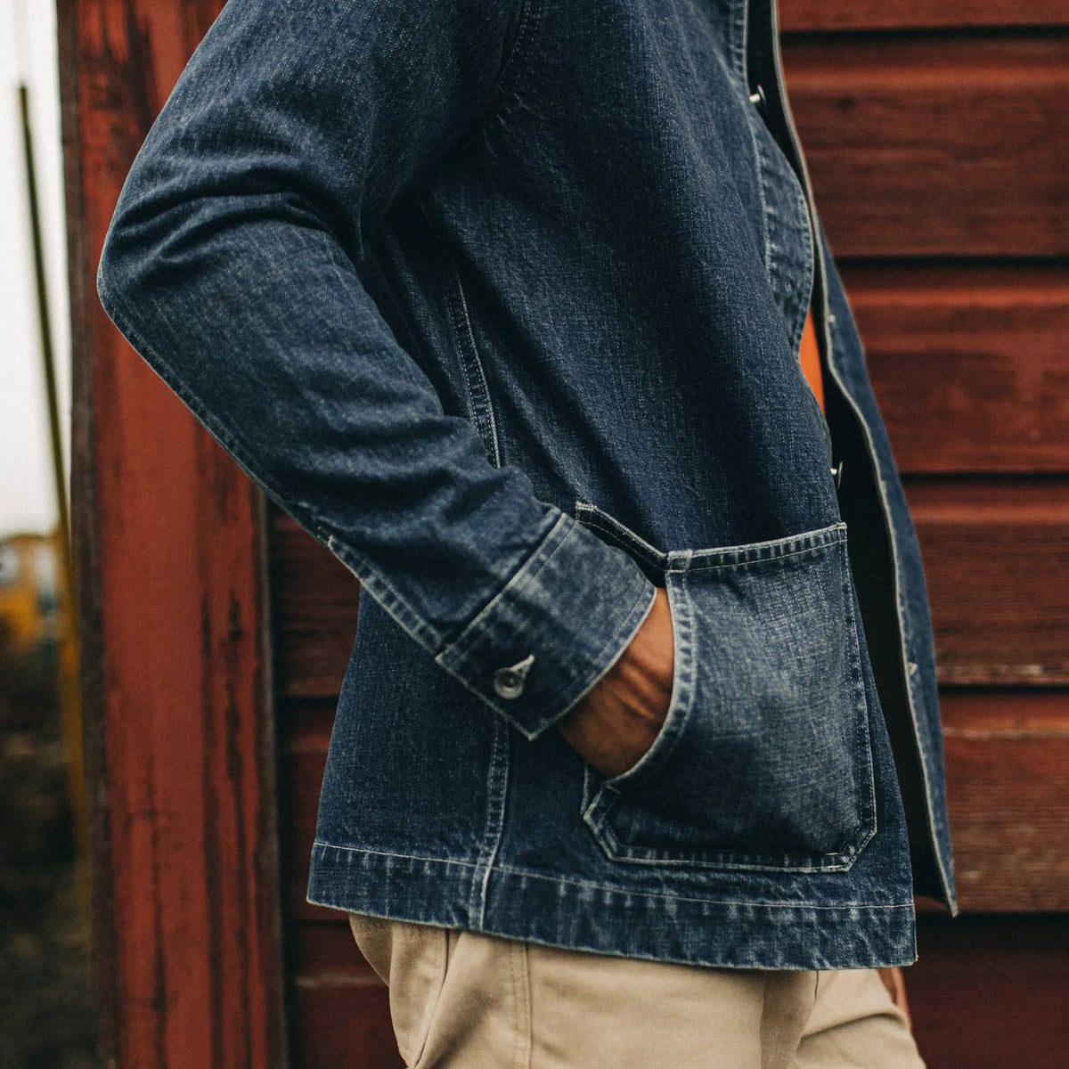 The Ojai Jacket in Sawyer Wash Selvage