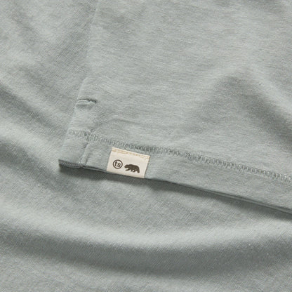 The Cotton Hemp Polo in Slate