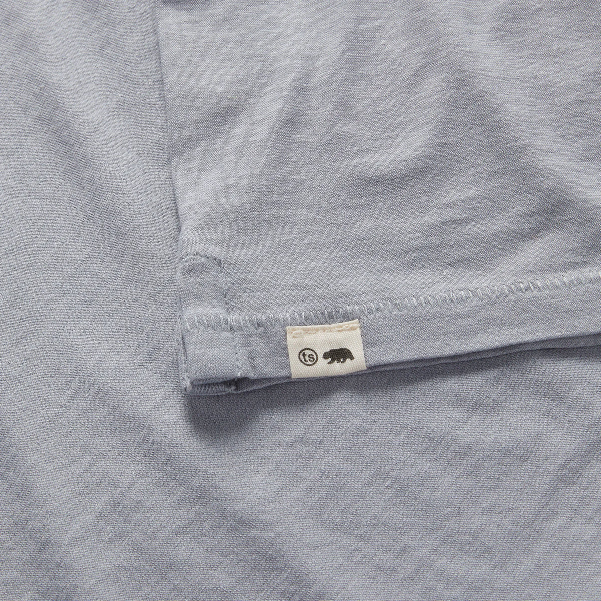 The Cotton Hemp Polo in Tradewinds