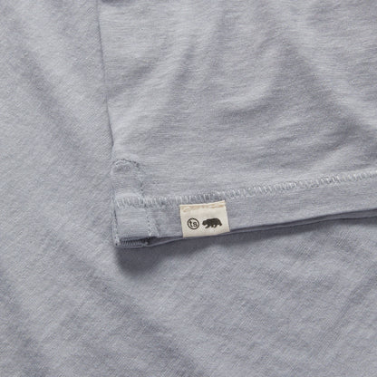 The Cotton Hemp Polo in Tradewinds