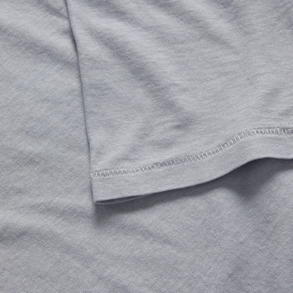 The Cotton Hemp Polo in Tradewinds
