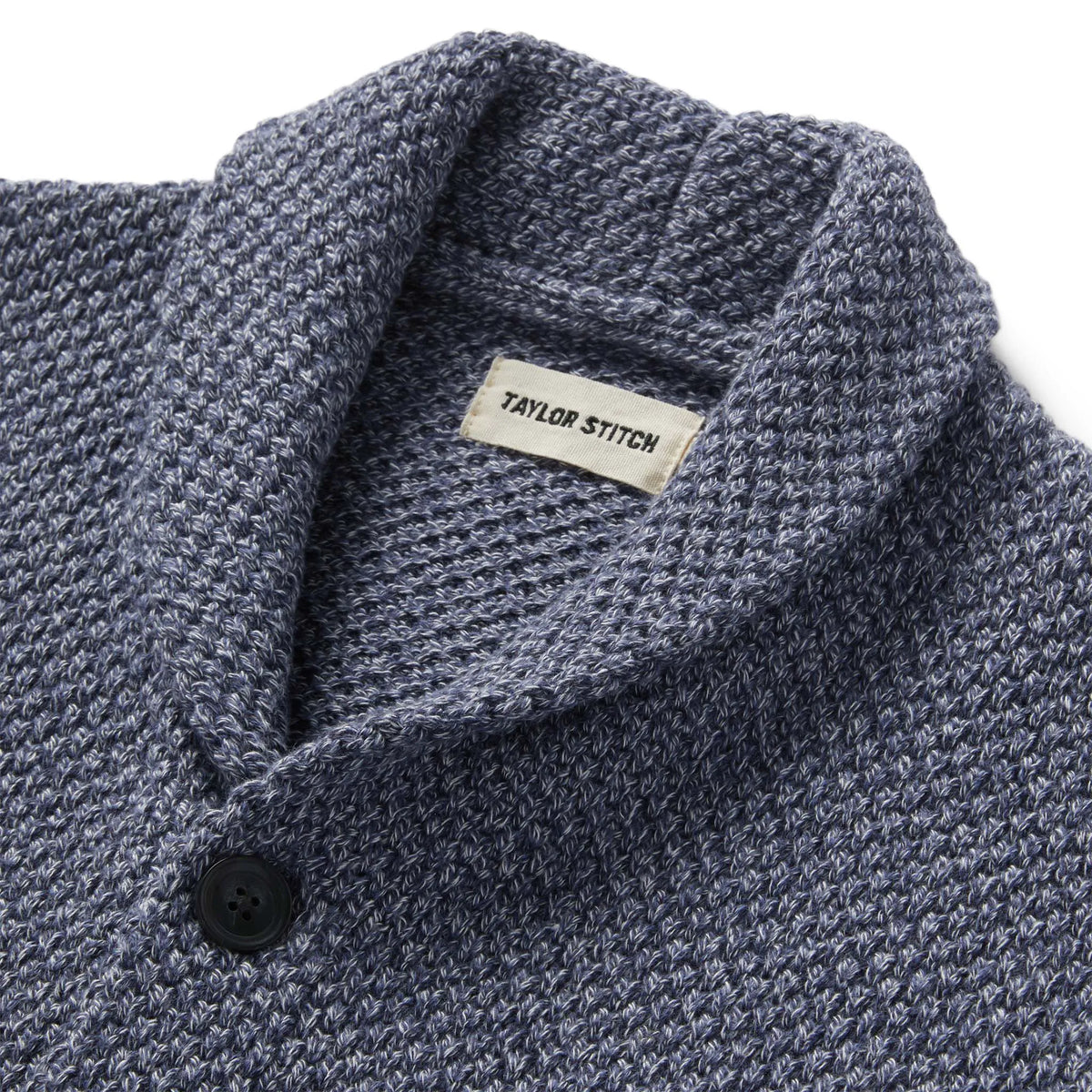 The Crawford Sweater in Blue Melange