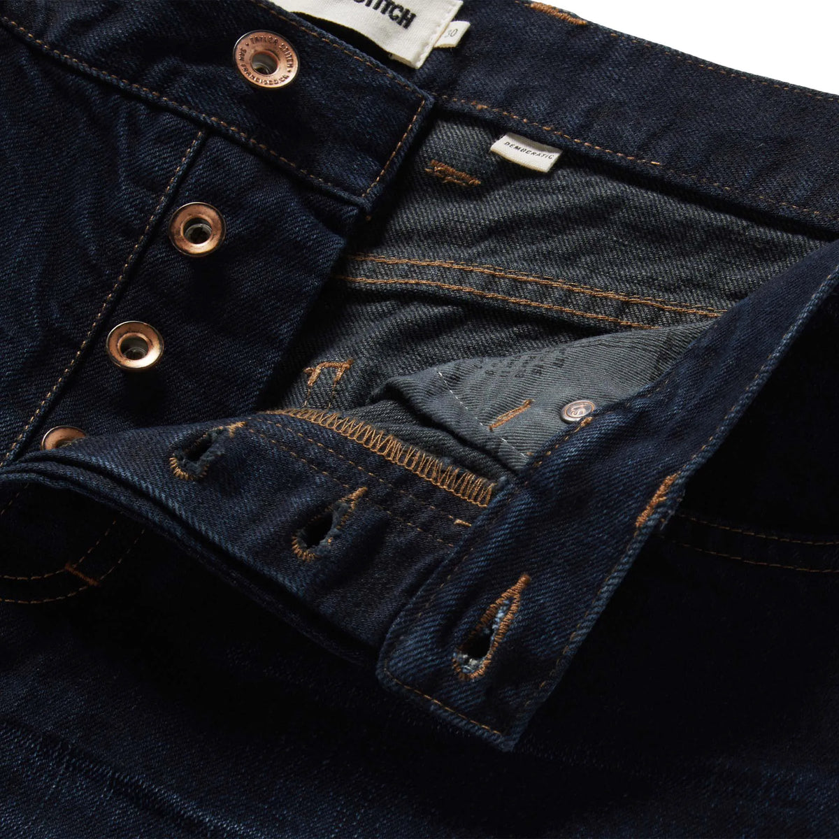 The Democratic Jean in Wallace Wash Organic Selvage