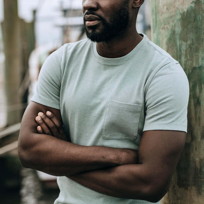 The Heavy Bag Tee in Slate