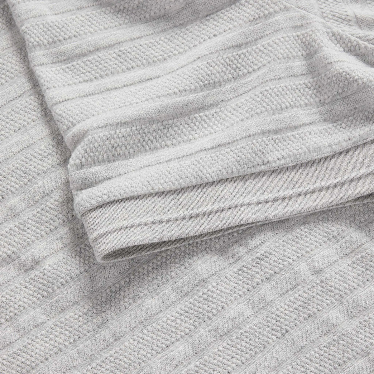 The Jacquard Polo in Ash Heather
