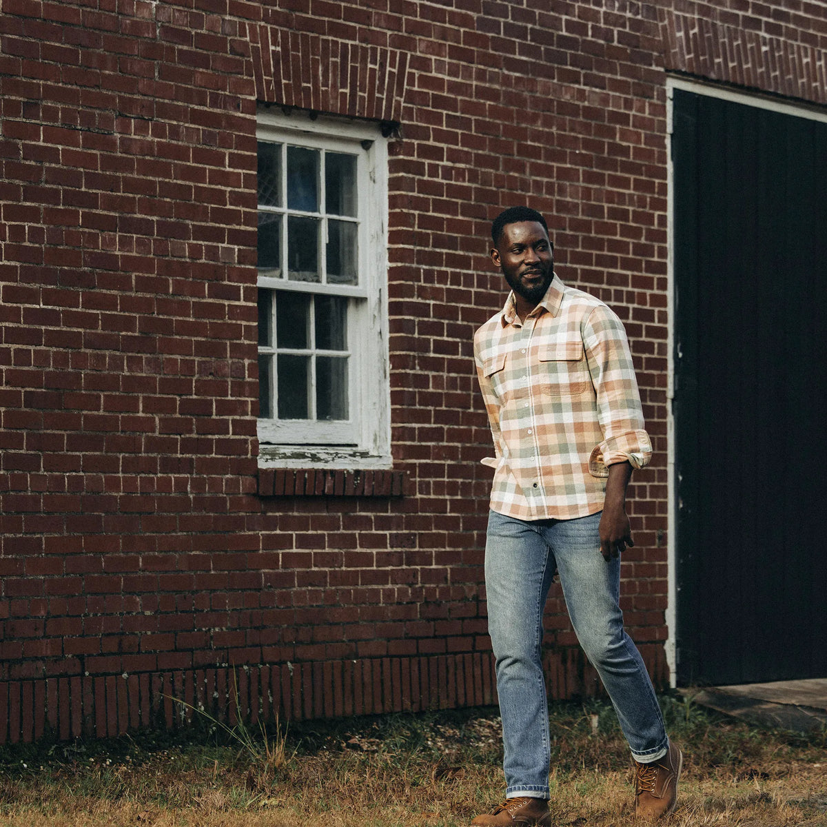 The Ledge Shirt in Dawn Check