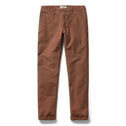 The Morse Pant in Mahogany Slub