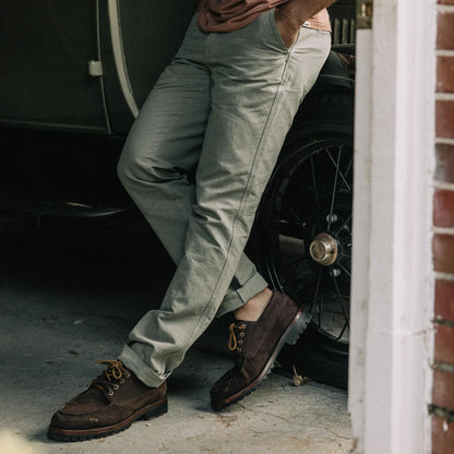 The Morse Pant in Sagebrush Slub