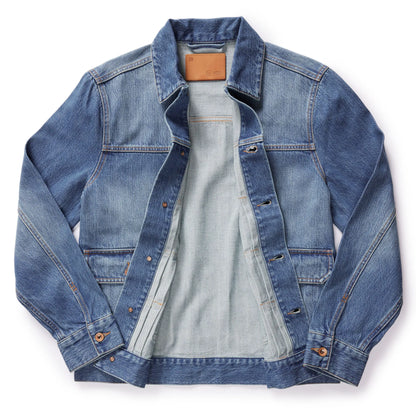 The Ryder Jacket in Sun Bleached Denim