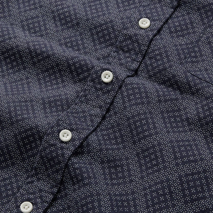 The Short Sleeve Jack in Navy Diamond