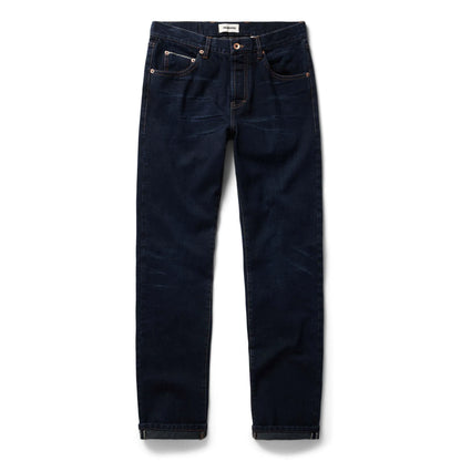 The Slim Jean in Wallace Wash Organic Selvage