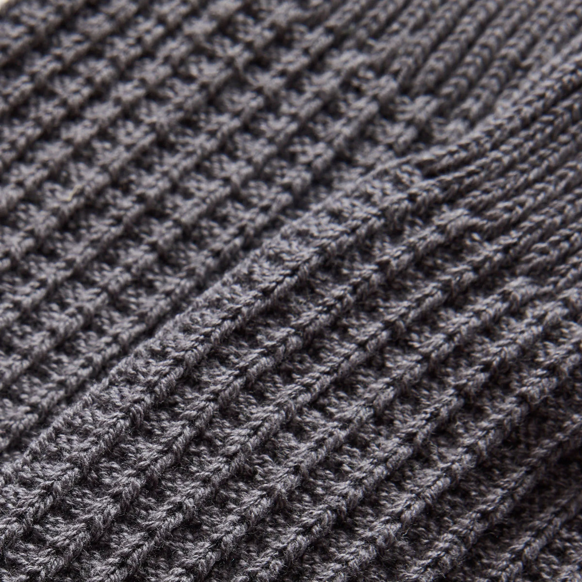 The Waffle Sock in Asphalt