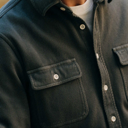 The Ledge Shirt in Deep Sea Twill