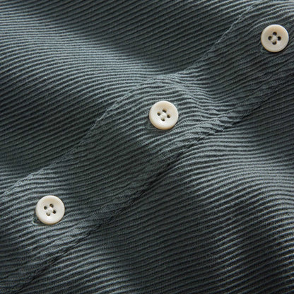 The Ledge Shirt in Deep Sea Twill