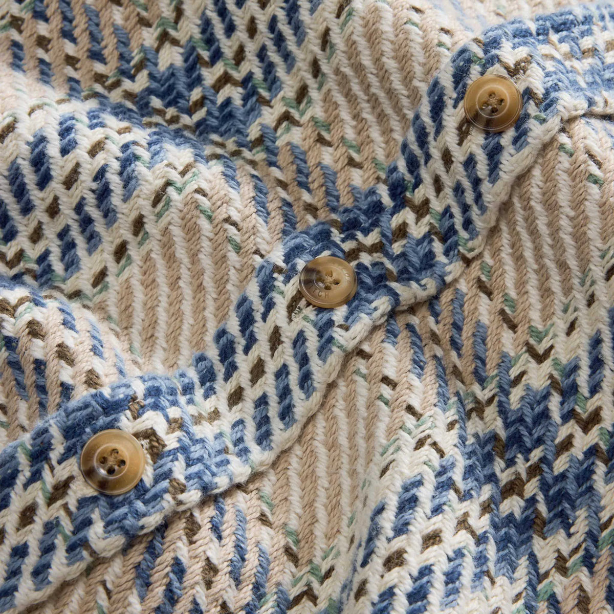 The Cutter Overshirt in Sandbar Plaid