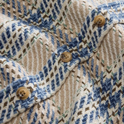 The Cutter Overshirt in Sandbar Plaid