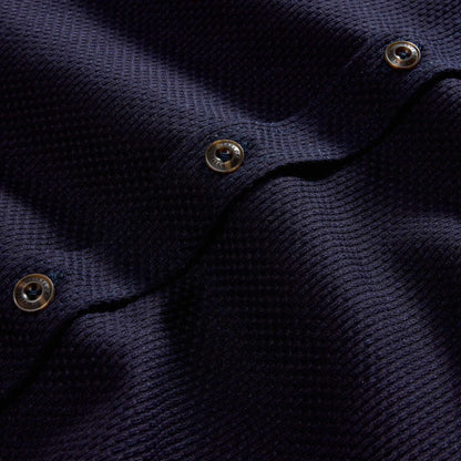 The Mill Shirt Jacket in Rigid Indigo Sashiko